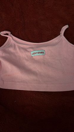 Pink gym top