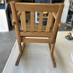 Wood Rocking Chair (mini) 