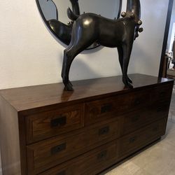 Vintage Henredon Campaign Dresser