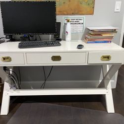 Summit White Student Desk