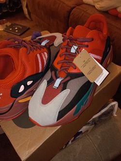 YEEZY BOOST 700 HI RES RED!