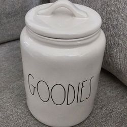 New Rae Dunn Goodies 9" Canister Jar