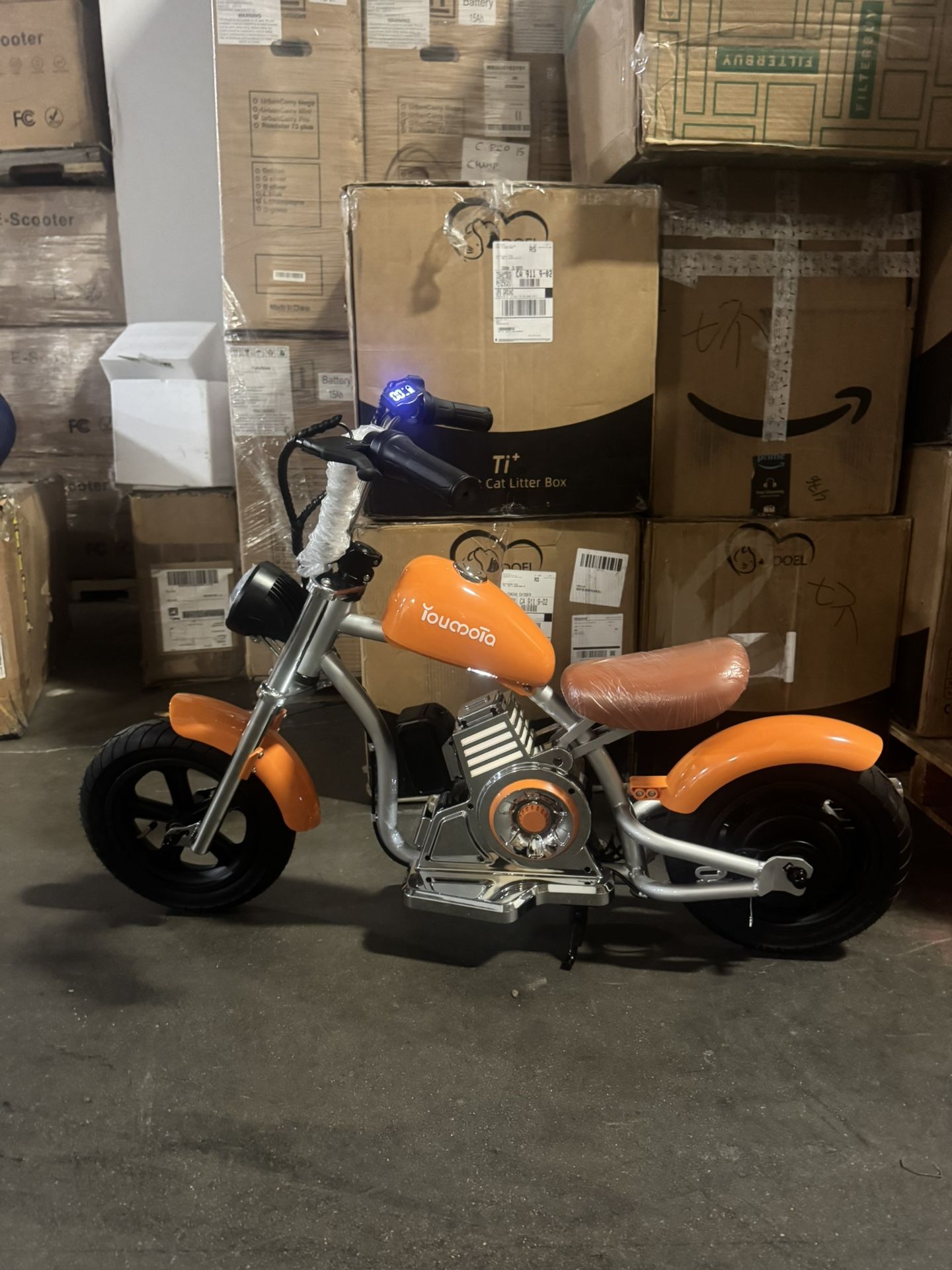 Children's electric motorcycle