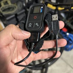 GoPro Remote with Band and charging cable