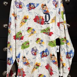 XS Unisex BNWT Disney Spirit Jersey Ink And Paint 