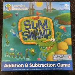 Learning Resources Sum Swamp Addition & Subtraction Board Game