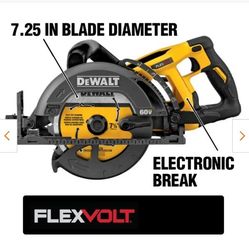 DeWalt 60V Flexvolt Wormdrive Style Saw