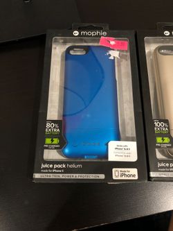 Mophie charging case for iPhone 5 and 5s