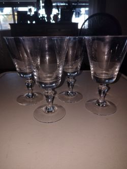 Fostoria Crystal Glasses