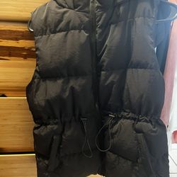 Shein Womens Vest With Hood