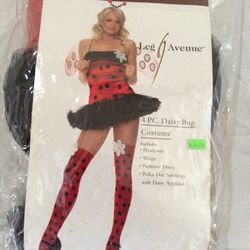 Leg Avenue Sexy Daisy Lady Bug S/M Custom