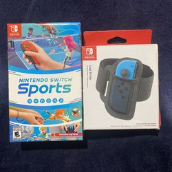 Nintendo Switch Sport W/ Leg Strap