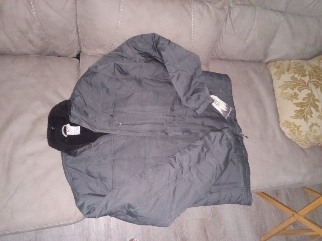 Large Lightweight New Gray Jacket