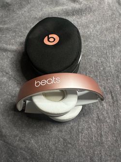 Beats Solo3- pink and white