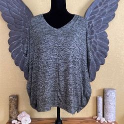 Sonoma Oversized V-neck Soft Touch Poncho Shirt Top
