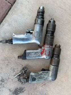 Sioux and Ingersoll Rand pneumatic drills
