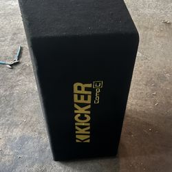 Kicker 12s Sub Box. Box Only 