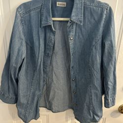 Denim shirt medium 