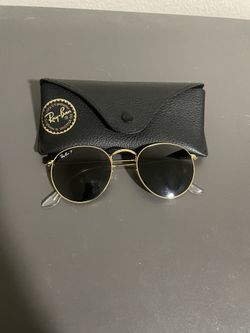 Ray-Ban polarized round sunglasses