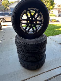 18” TRD Wheels and tires