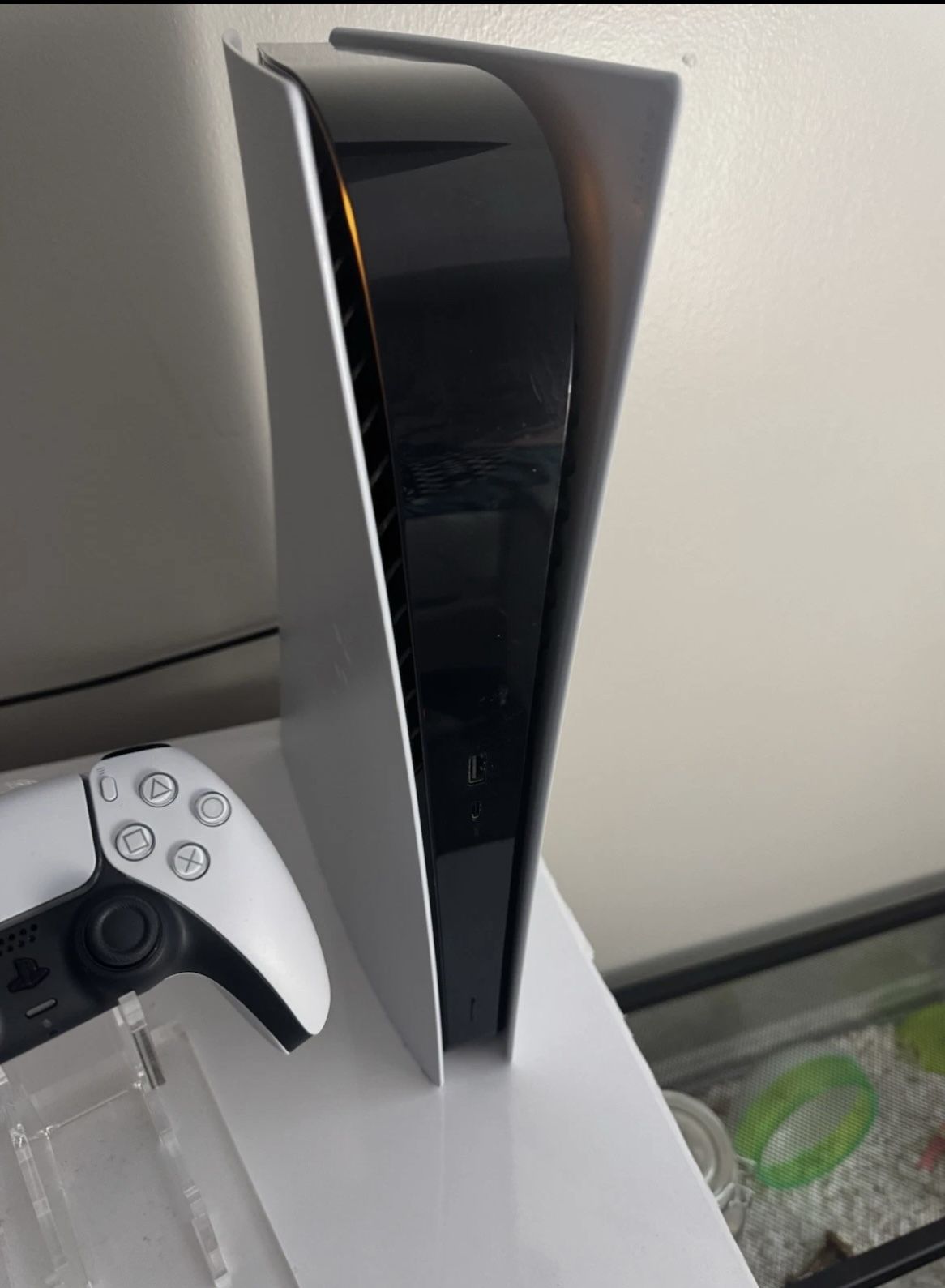 Playstation 5 WITH Razer headset AND controller stand