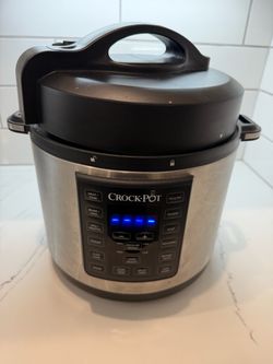 Crock-Pot Pressure Cooker- Like New.  Used one time.