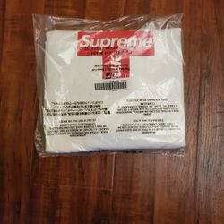Supreme Cross Box Logo White Large