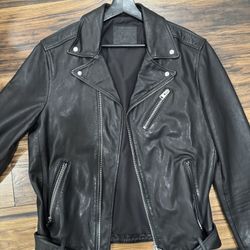 All Saints xxl Leather Jacket 