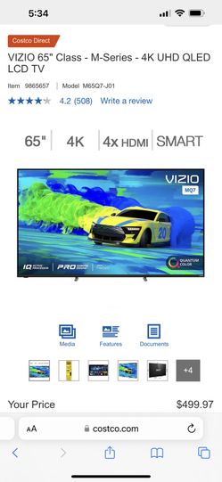 Vizio 65” TV