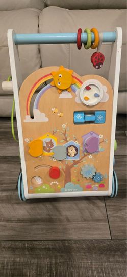 Woodland Activity wooden Baby Walker  Le Toy Van activity walker