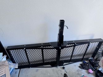 Trailer Hitch rack e-bike rack.
