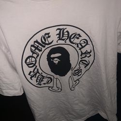 Bape/chrome Heart T-shirt 