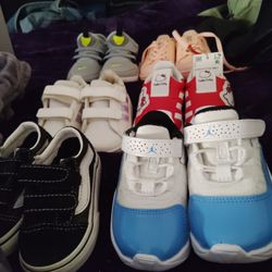 Children's Shoes Size 4 And 4c Unisex And Girls, Adidas, Nike , Vans,Jordans