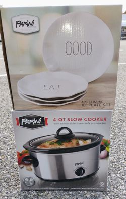 🔥 Parini Slow Cooker And Plate Set New🔥