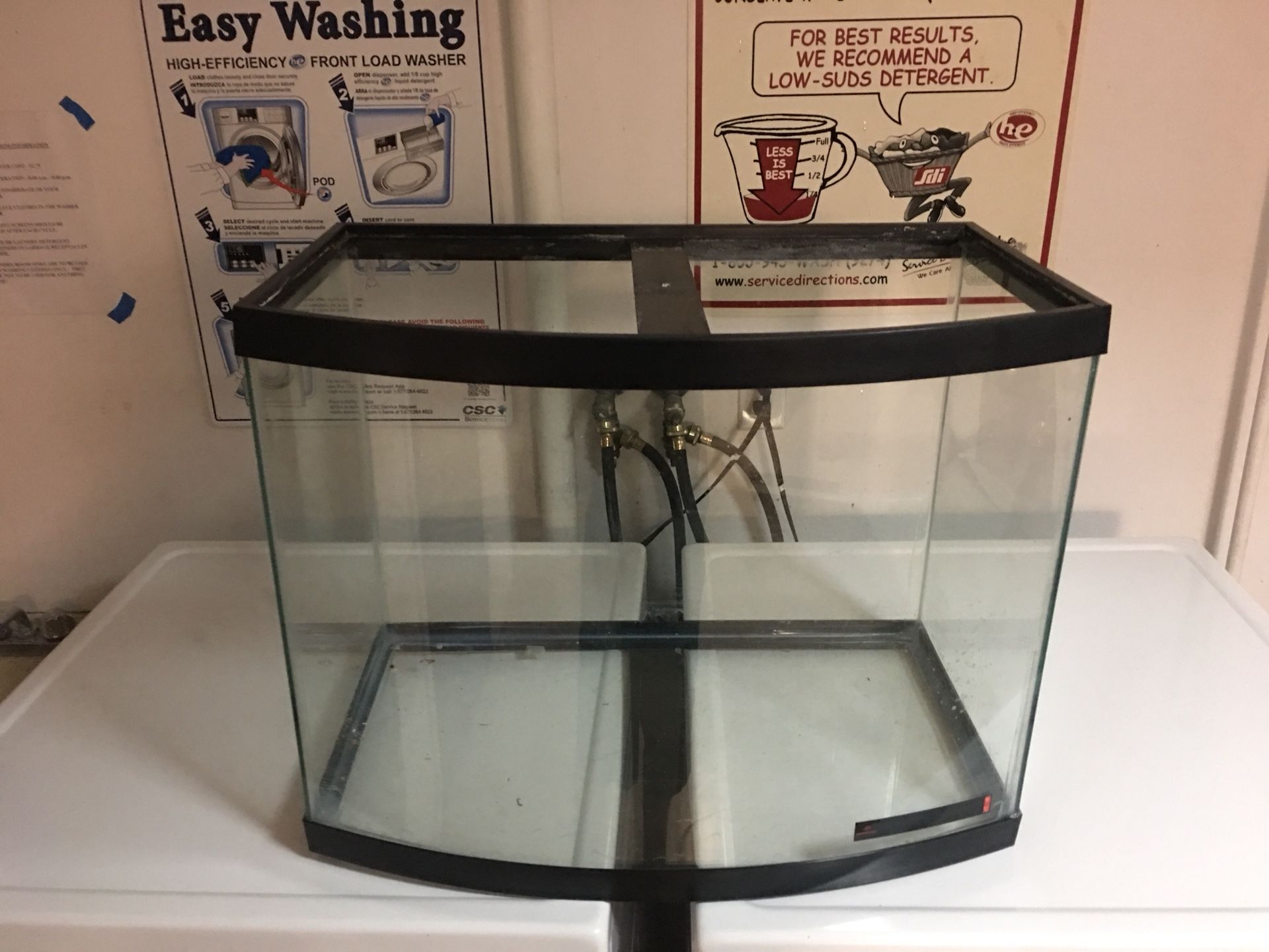 29 gallon bow front fish tank for Sale in CrotononHudson, NY OfferUp