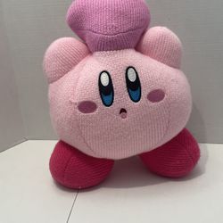 Club Mocchi Mocchi Kirby Nuiguru Knit Friend Heart Mega 15" Plush