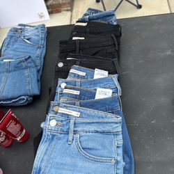 levi and american eagle jeans 