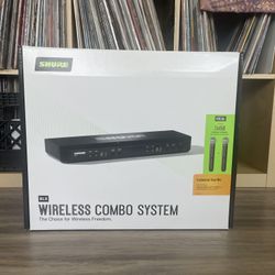 Brand  New Shure SM 58 Wireless Combo