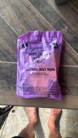 Professor Wierman’s lightning bolt one in package 30 bucks take it