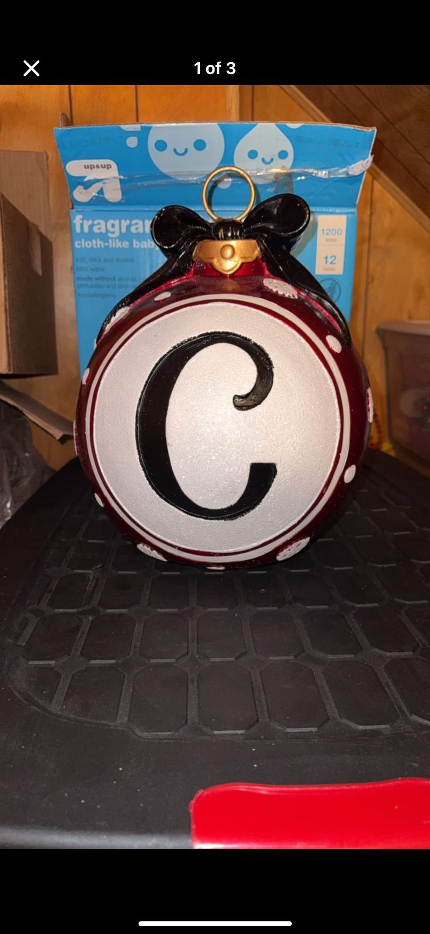 Kirklands C Ornament