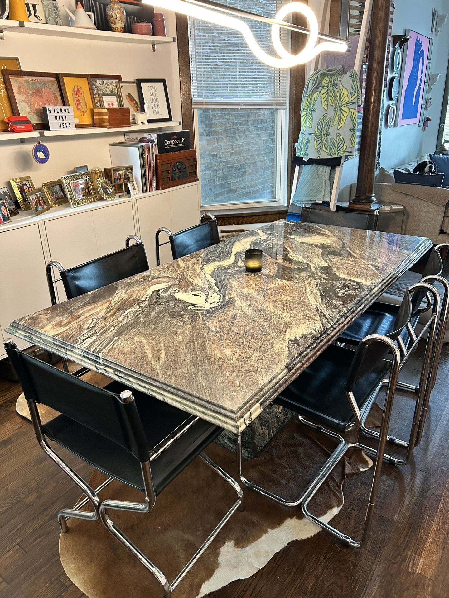 Unique Marble dining table