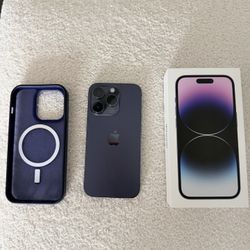 Unlocked iPhone 14 Pro 128GB -Purple