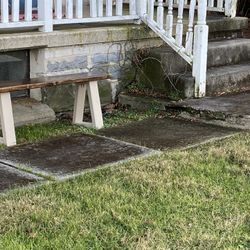New 4 Foot Solid Wood Benches 