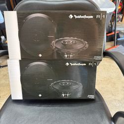 4 New Rockford Fosgate R165X3 6.5" 180W 3 Way Car Audio Coaxial Speakers Stereo