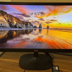 📺 LG 24” LED Monitor – Model 24M35H-B – Great Condition
