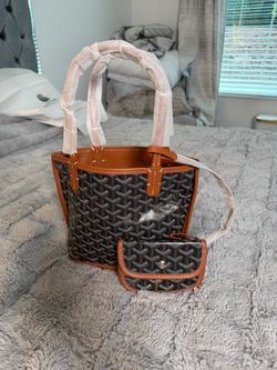 Brown/Black Tote Bag!