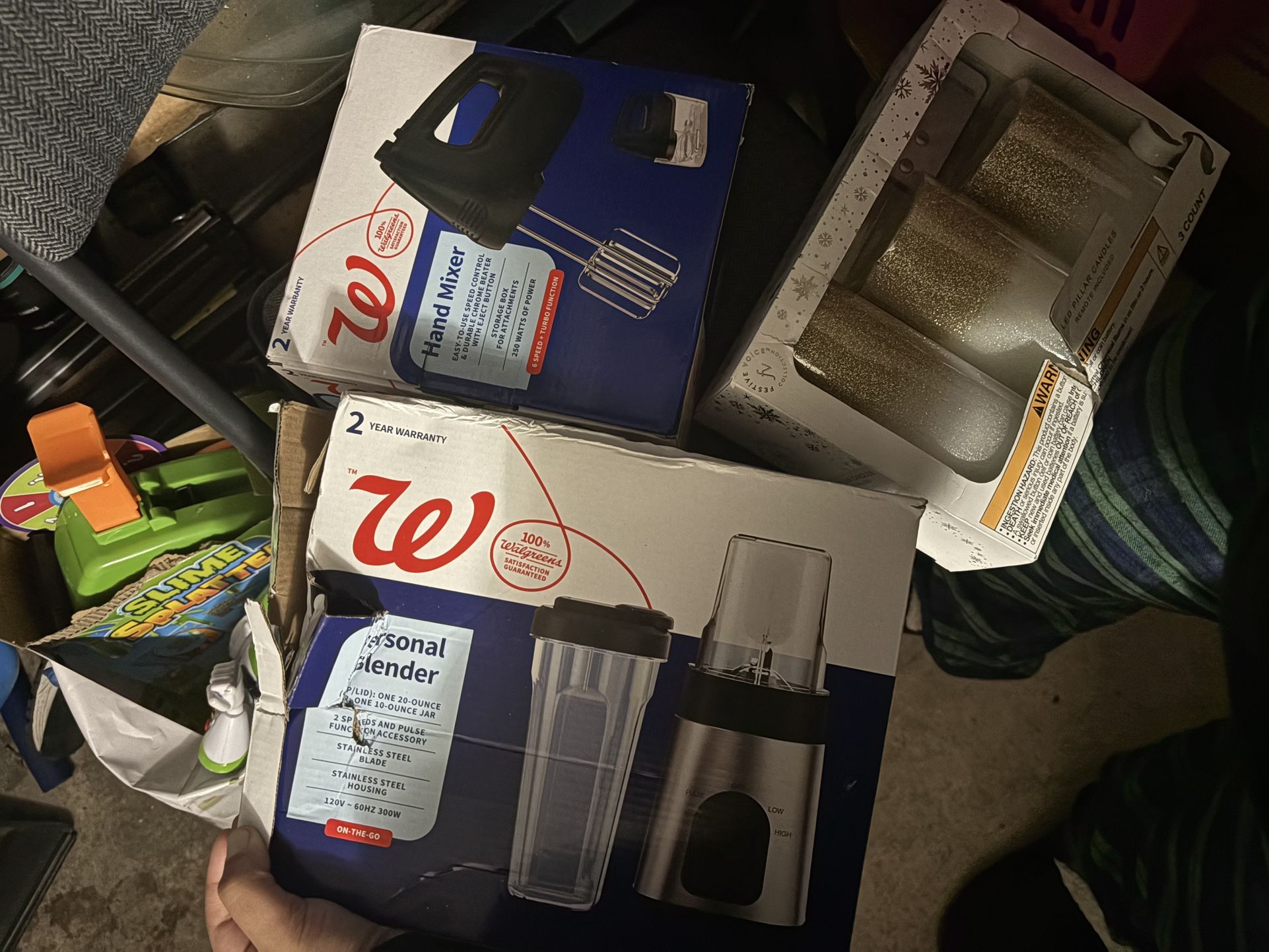 Blender,mixer And Candle Set