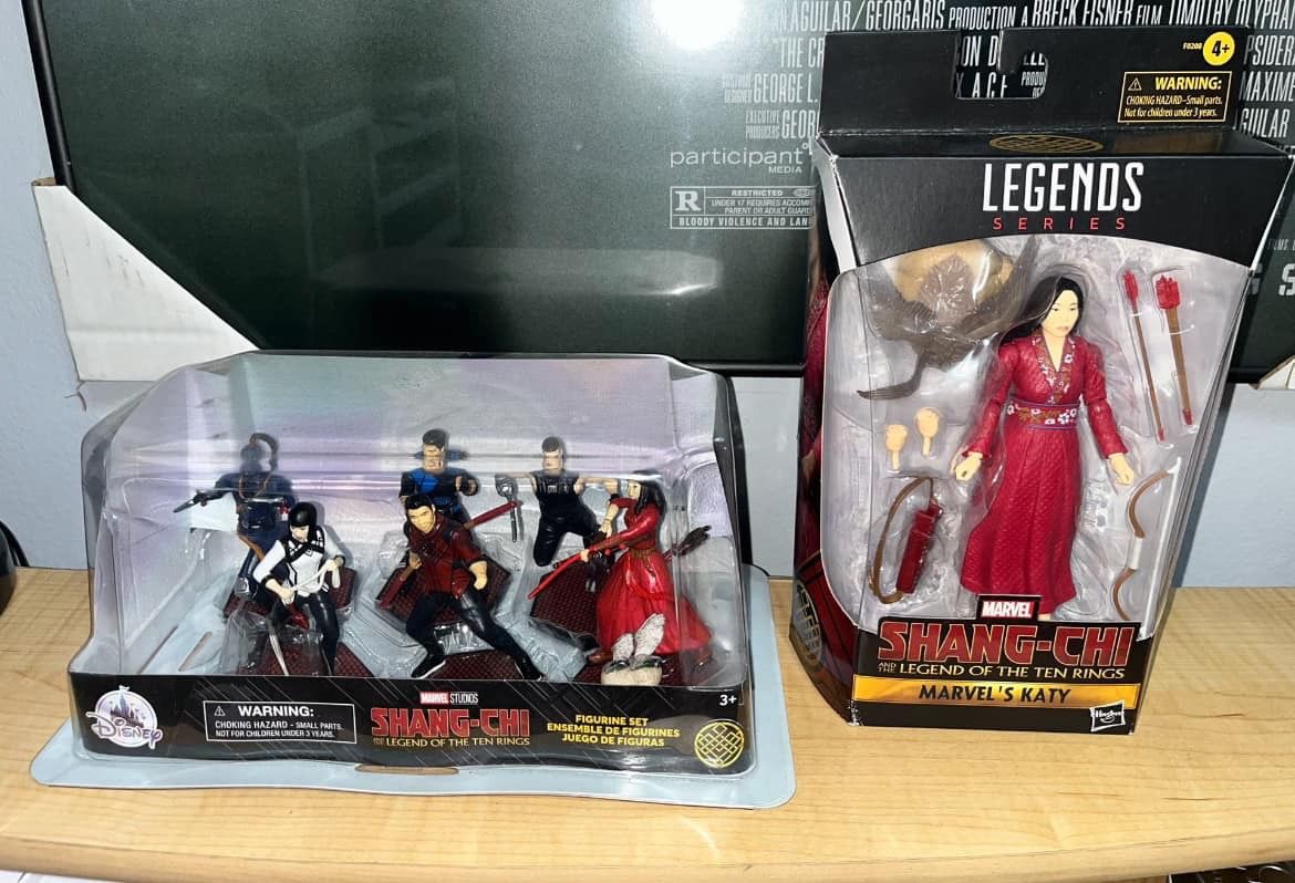 MARVEL Shang-Chi FIGURE SET & Katy LEGENDS Figure (NEW)