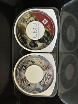 PlayStation PSP Games Only Medal Of Honor Heroes And MLB11 The Show
