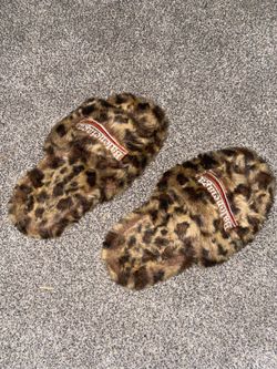 Cheetah print Balenciaga Slides